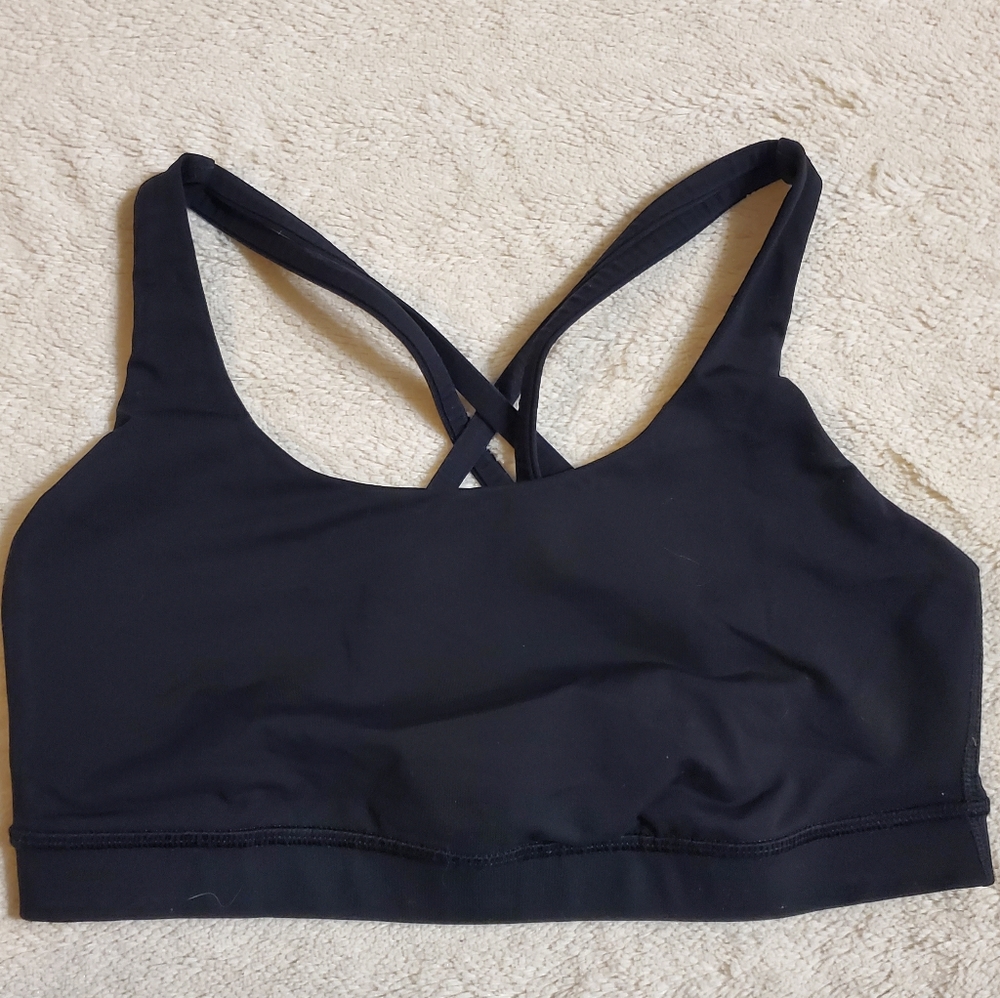 Lululemon Energy Bra Size 8? Black